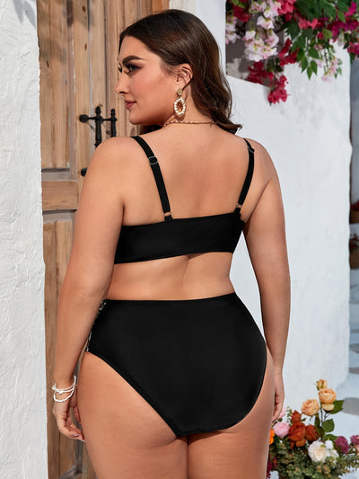 Bridget | Zweiteiliges Bikini-Set mit Leopardenmuster