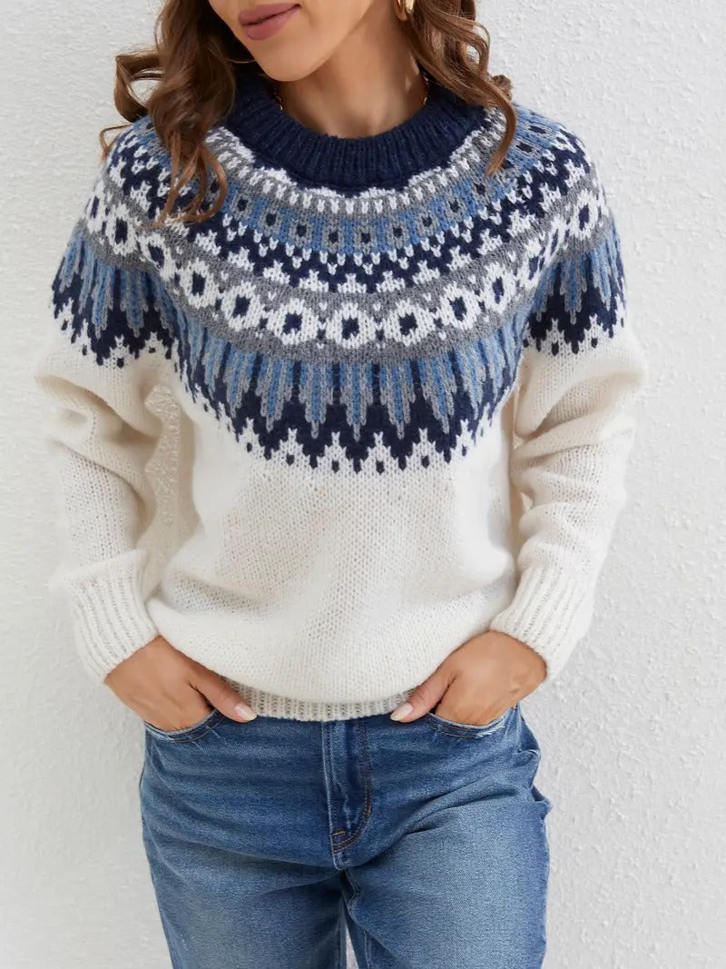 Éléonore | pull Fair Isle vintage