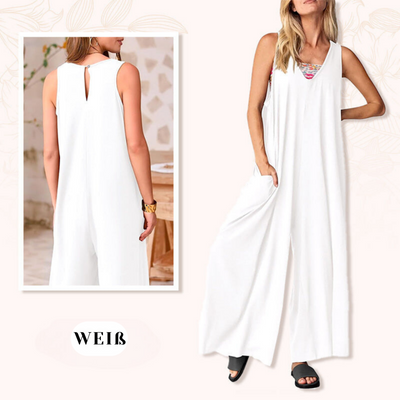 Doloria™ | unser klassischer Jumpsuit mit V-Ausschnitt