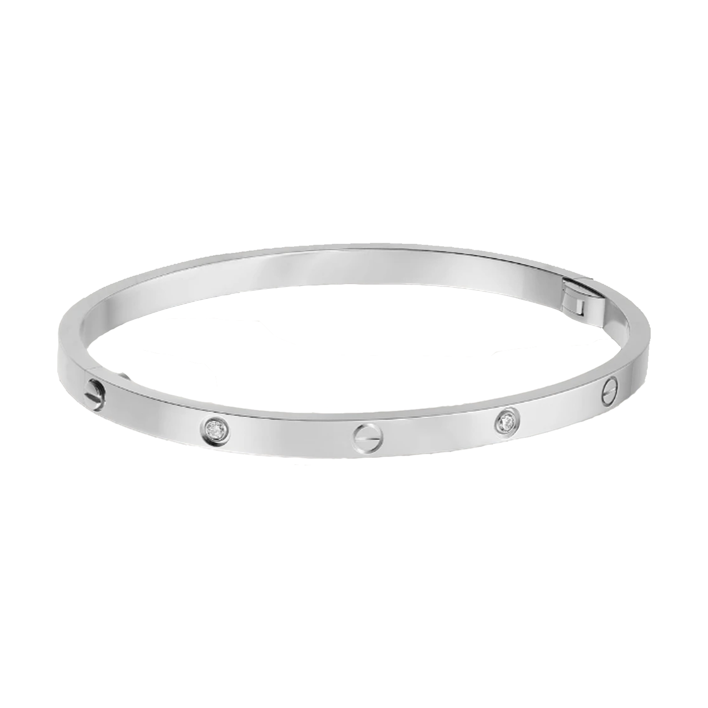 Carolina Diamant Armring - Silber