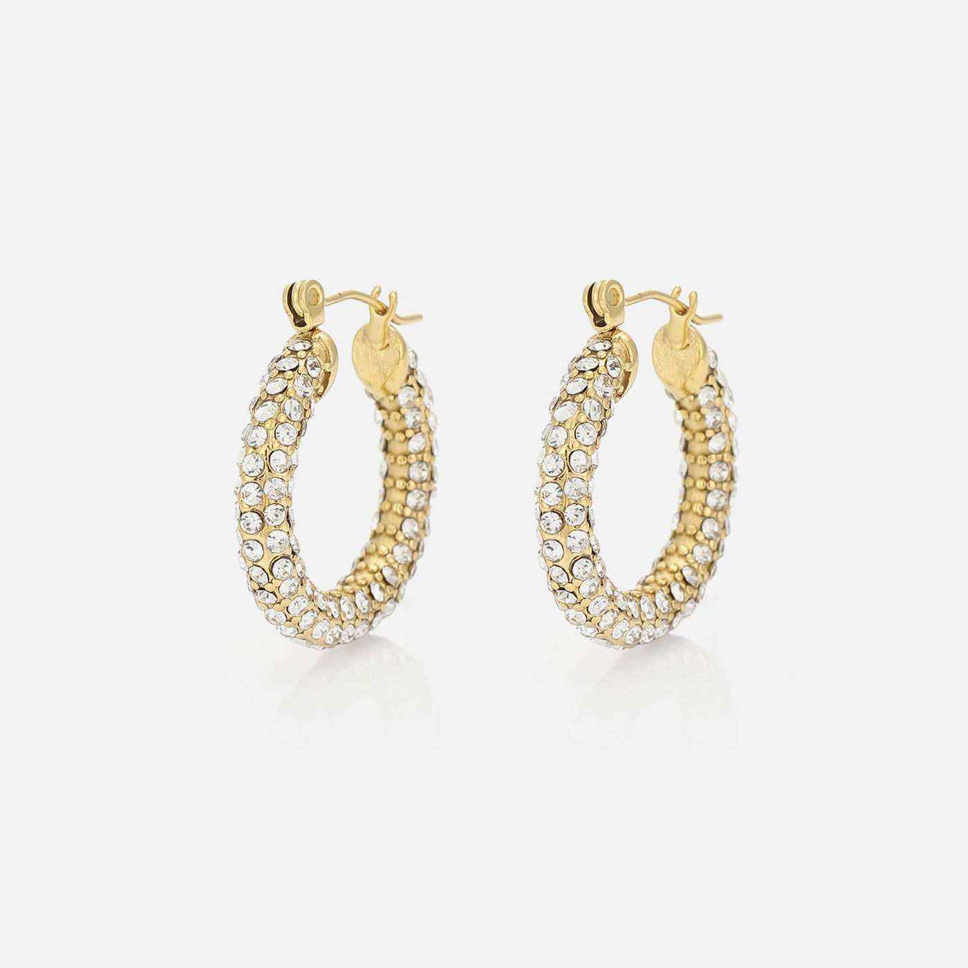 Strass Hoops Gold