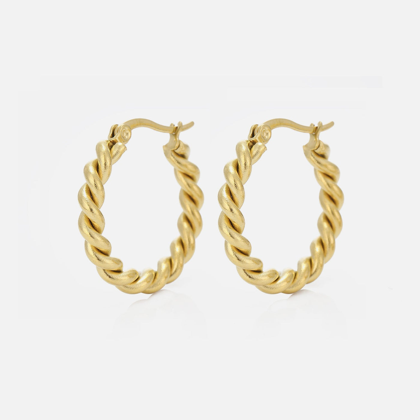 Hoops twisted Gold