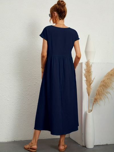 Camille™ | Kleid mit Rundhalsausschnitt