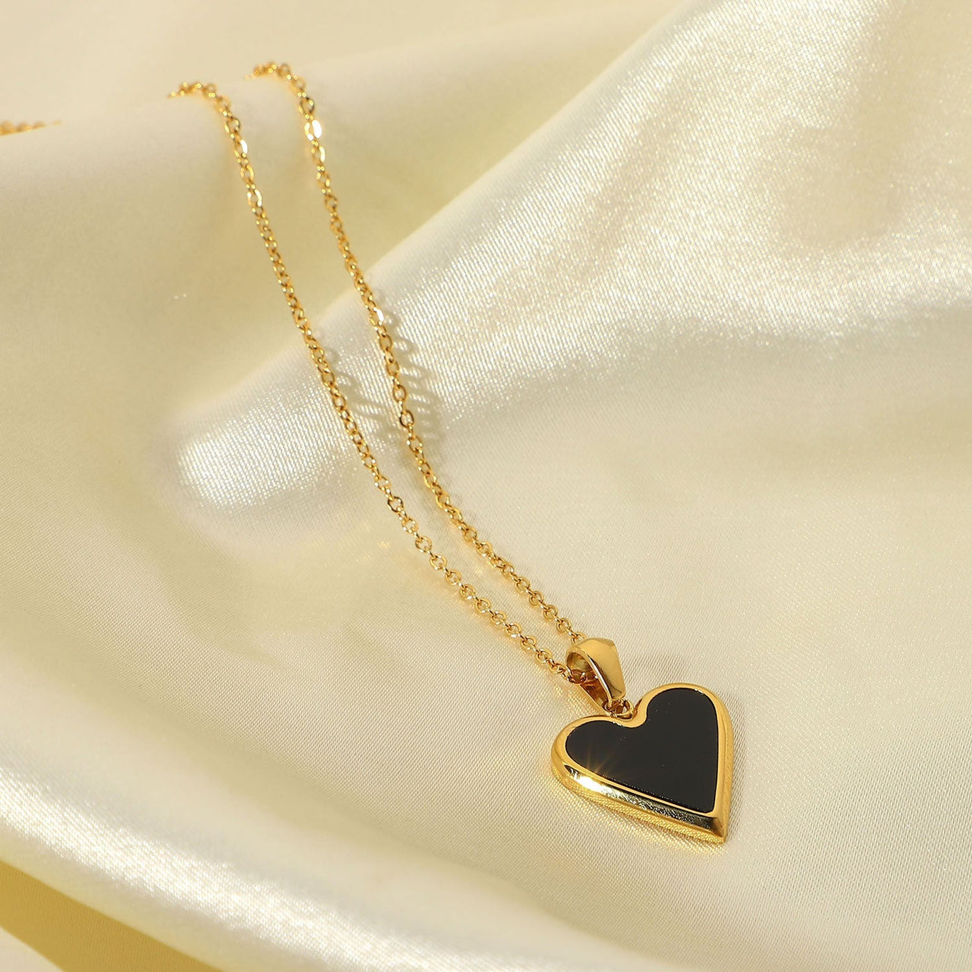 SHELL HEART KETTE