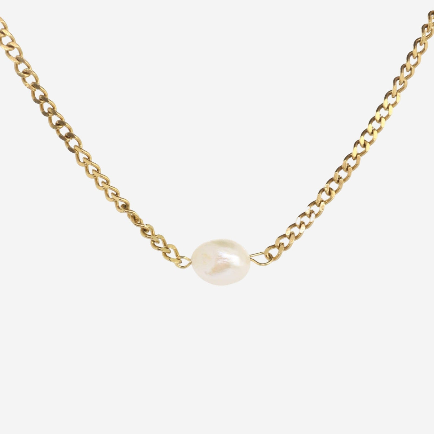 SINGLE PEARL KETTE