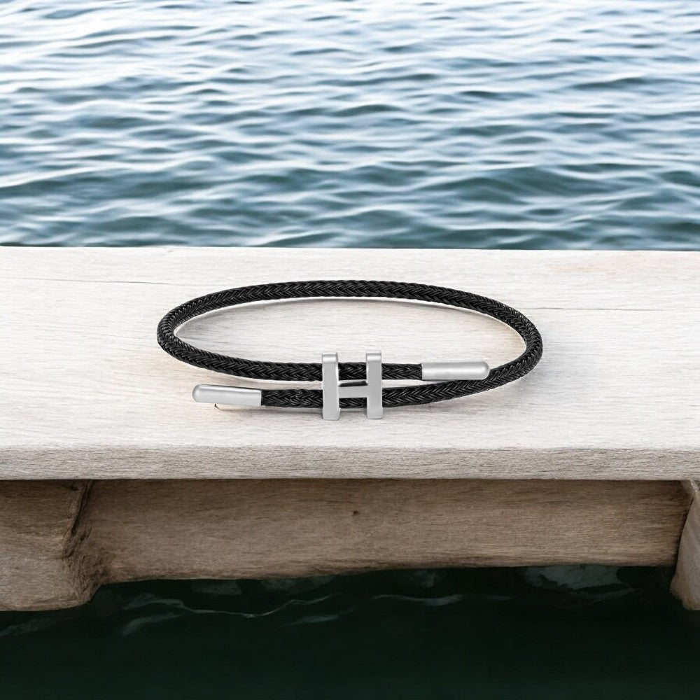 Denzi - H-Armband (Silber)