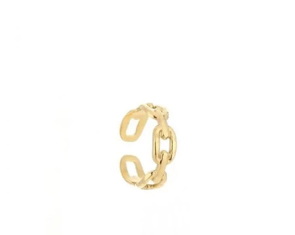 Ring mit Gliedern Gold