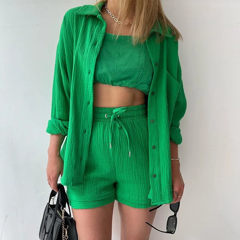 2er Set 'Serena' bestehend aus Bluse und Shorts