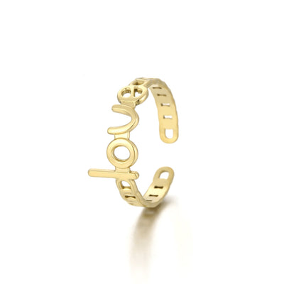 Ring LOVE Gold