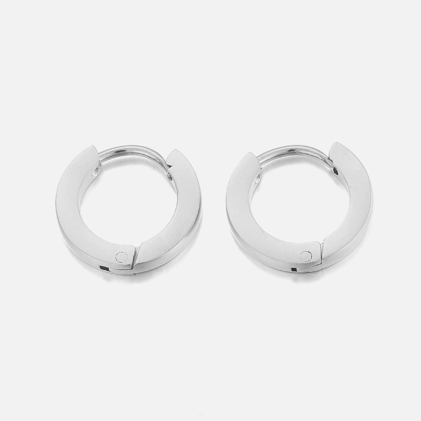 Basic Ohrringe 13mm Silber