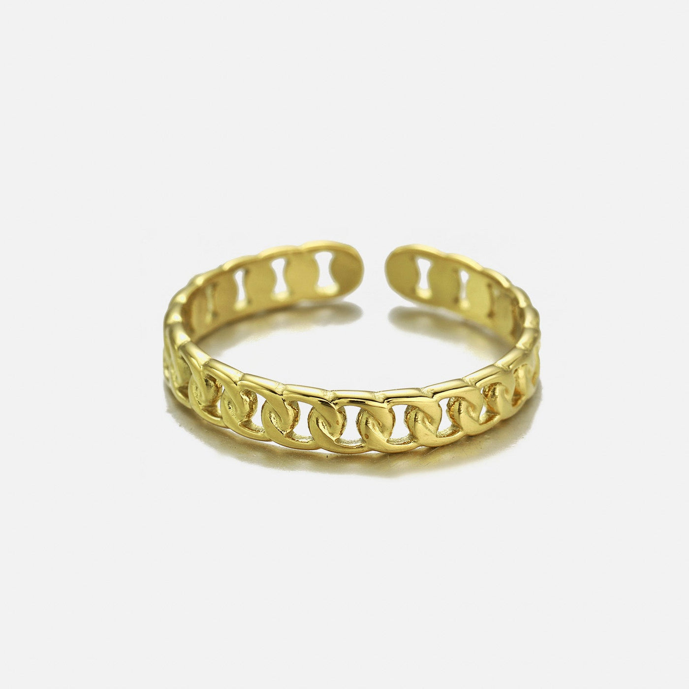 Feiner Gliederring Gold