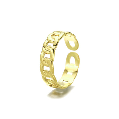 Ring kleinen Gliedern Gold