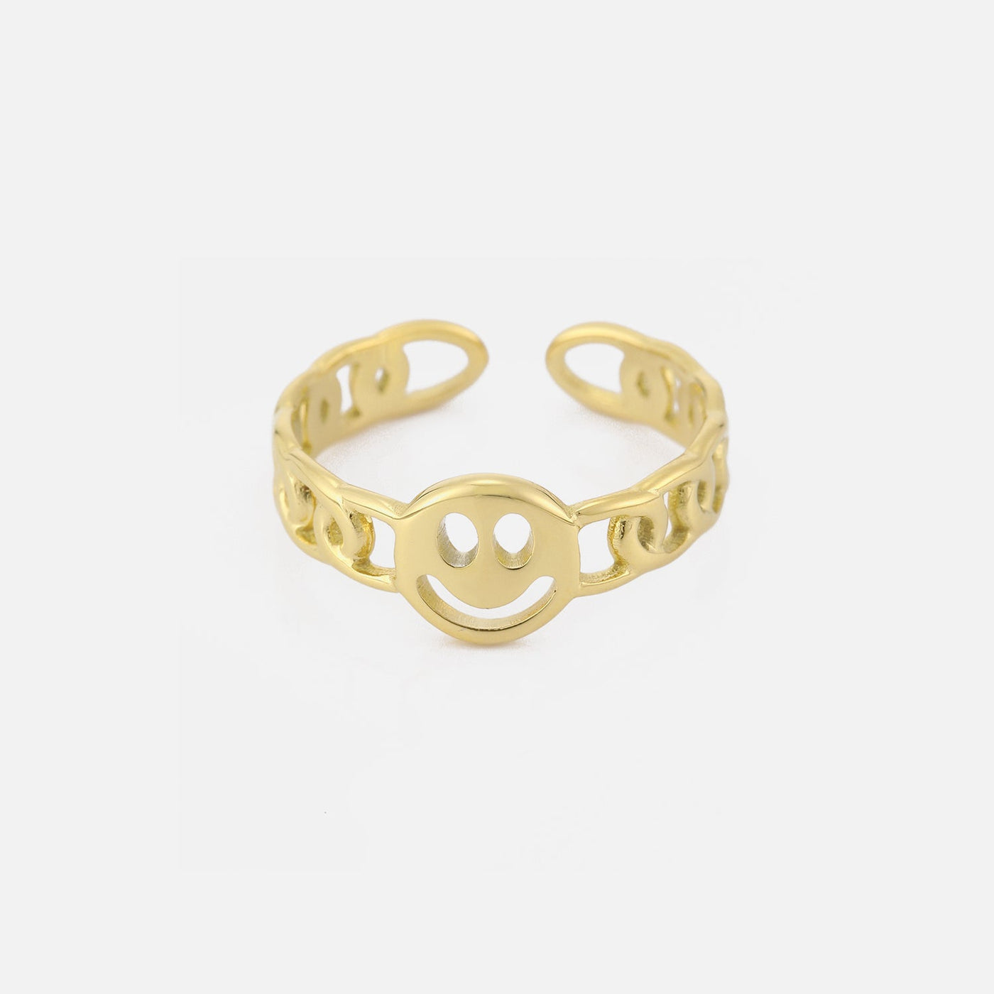 Ring Smiley Gold