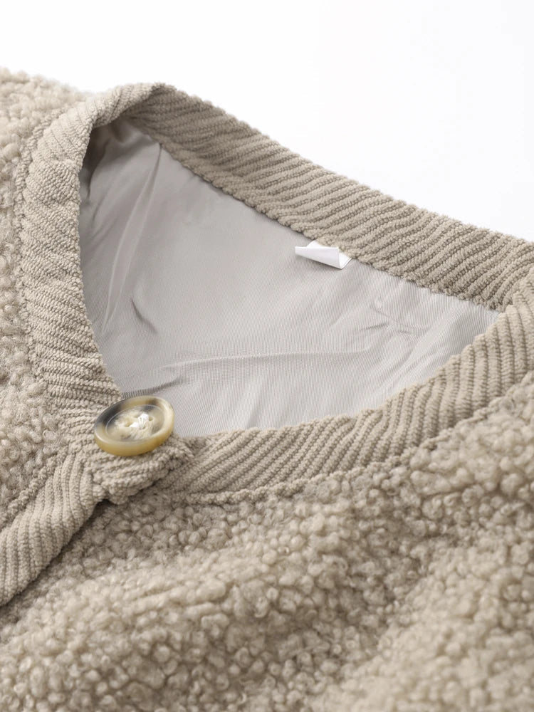 Sacha™ | Cardigan di peluche