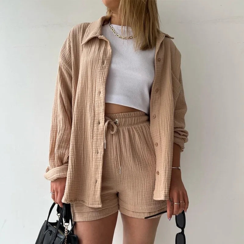 2er Set 'Serena' bestehend aus Bluse und Shorts